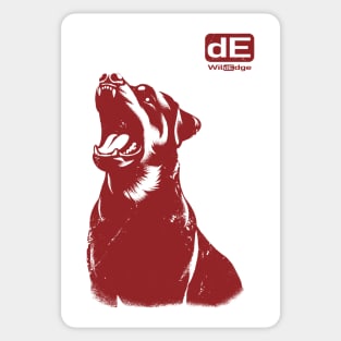 rottweiler fury Sticker